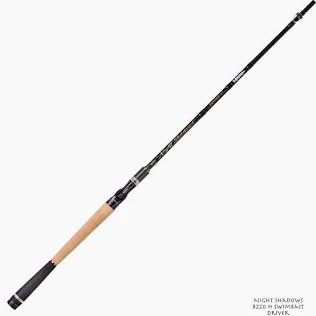 canne casting illex night shadow b220 H swimbait driver