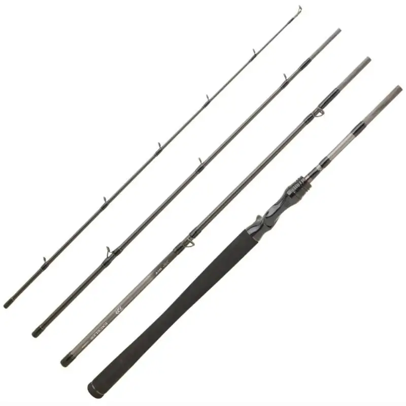 Canne casting Daiwa Exceler Mobile 2025 en quatre brins vue complète