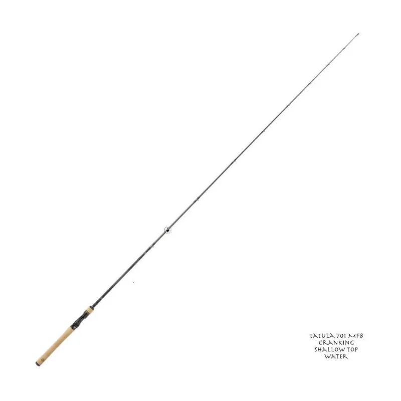 Canne casting Daiwa Tatula 701 MRB Shallow Cranking Top Water vue complète