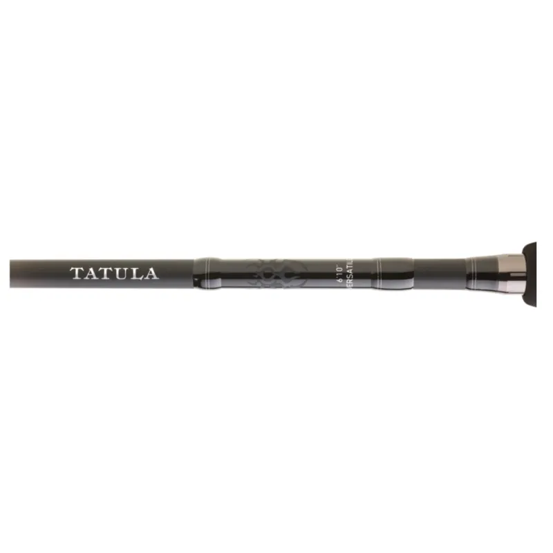 Détail du talon et du porte-moulinet de la Daiwa Tatula Monobrin 2023 casting