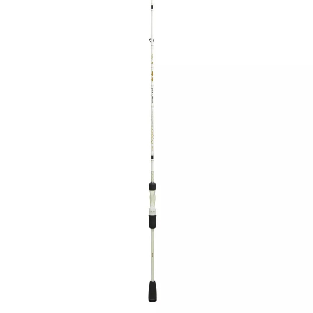 Canne spinning Illex Pepper X5 S 2104 Pearl Dock vue complète avec ses deux scions