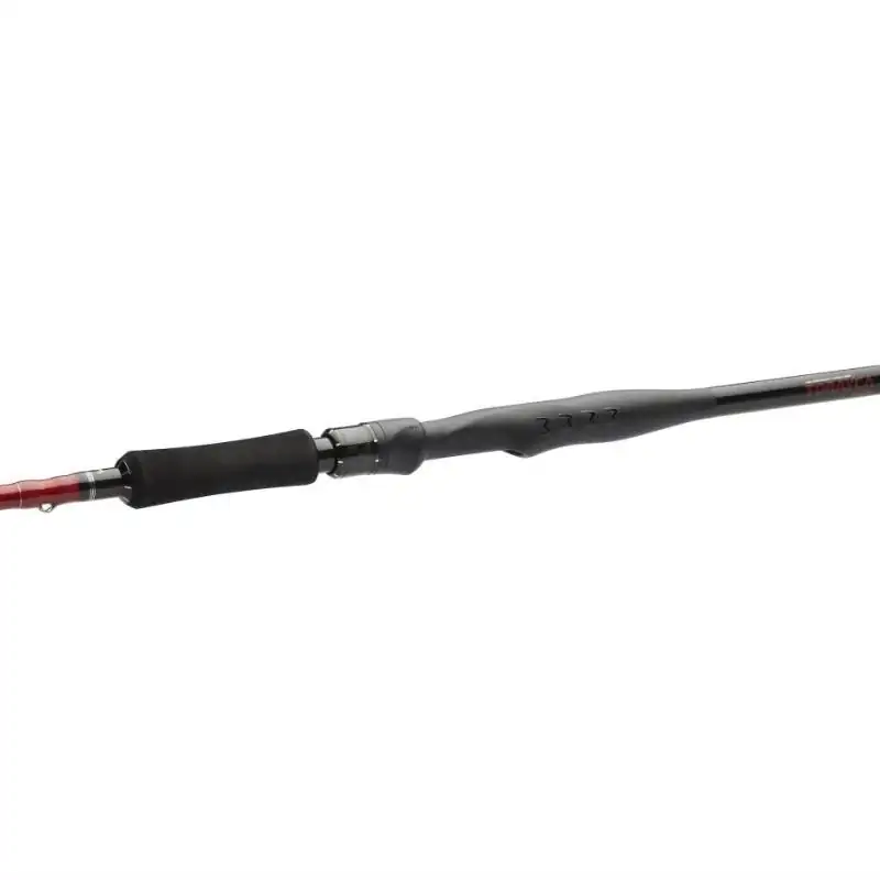 Détail de la poignée carbone et du porte-moulinet Fuji de la Westin W6 Powercast 2nd